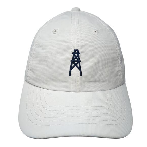 U.S. Energy Strapback Baseball Cap White One Size Adjustable 6 Panel Imperial - Picture 1 of 9